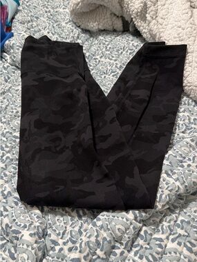 lululemon athletica Black Camo High-Rise Leggings